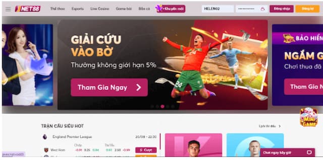 Net88 là nhà cái uy tín được nhiều người chơi tin tưởng tại thị trường Việt Nam
